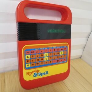 Classic Speak & N Spell Kahootz #09624 Electronic Learning Game Tested Working